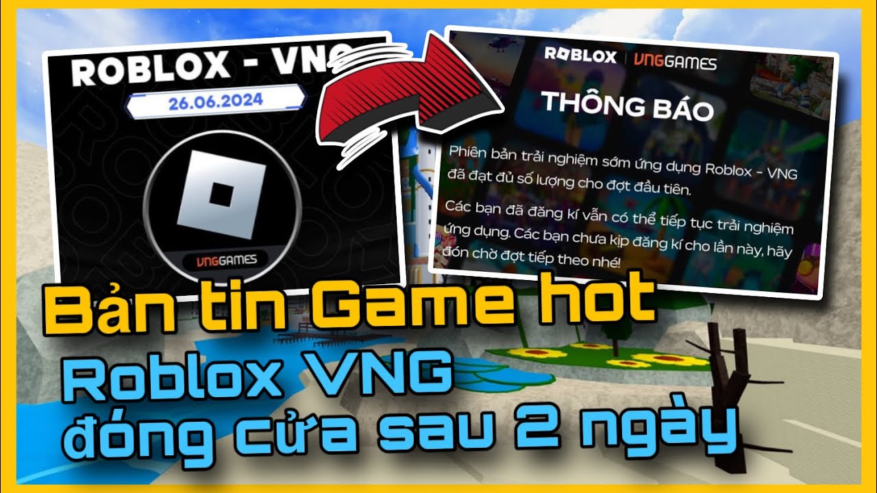 ROBLOX VNG đóng cửa chỉ sau 2 ngày ra mắt BETA | Hiếu MRAIN - YouTube