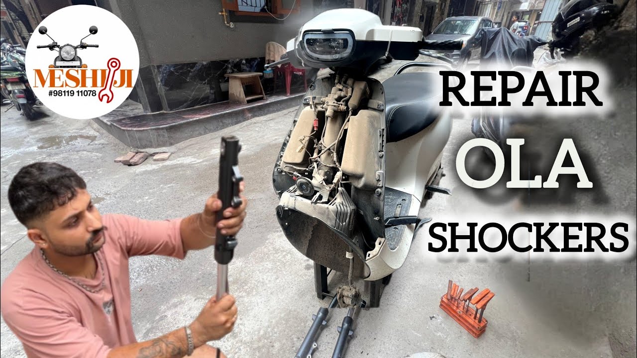 How to Repair OLA Scooter Shockers – Full Repair Tutorial