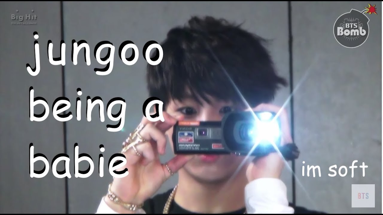 jungkook being a baby because apparently he doesn’t think he’s a baby
