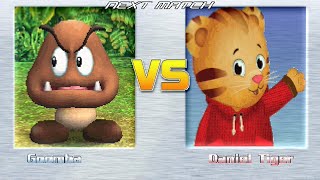 M.u.g.e.n Battles Goomba Vs Daniel Tiger Super Mario Bros. Vs Daniel Tigers Neighborhood