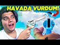 OHA 😮 PİSTOLLE HAVADA DÜŞMAN VURDUM! | PUBG Mobile