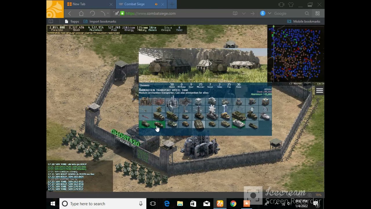 combat siege attack on DESRTMOON part 6