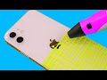 Trying 3D PEN VS GLUE GUN 17 Cool Hacks And Crafts For You By 5 Minute Crafts