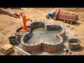 Farmers Surprised By Crocodile 🐊 Building Modern Safe Swimming Pool Project
