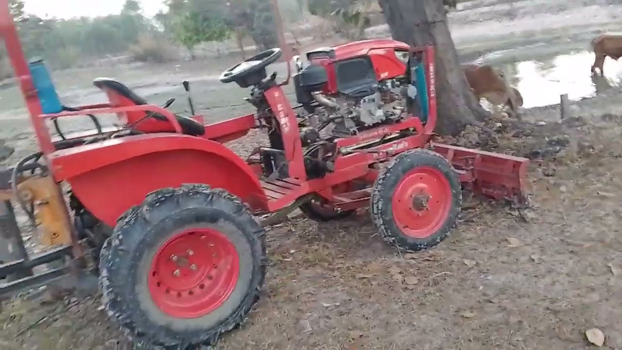 รายงานความคืบหน้ารถไถดัดแปลงช่างเขียว