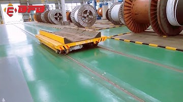 Wire Coil Motorized Cart, 10T Remote Transfer Carts