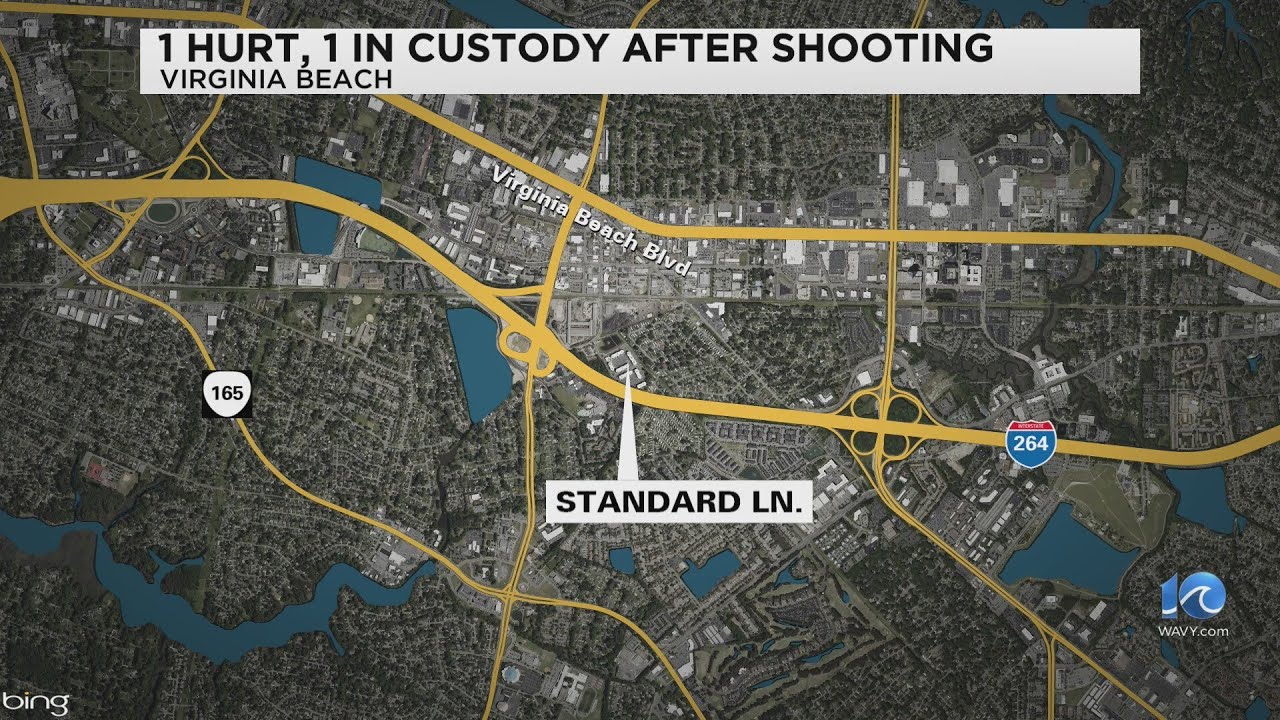 1 injured after Virginia Beach shooting; suspect apprehended