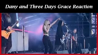 Dany singing “Painkiller” with Three Days Grace [Rock Am Ring] (Reaction)