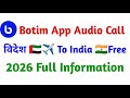 Botim app me audio call kaise kare || How to Audio Call in Botim app