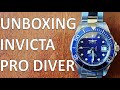 Unboxing reloj de buceo Invicta Pro Diver 9094 Automático