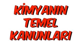 Ki̇myanin Temel Kanunlari 9.Sinif
