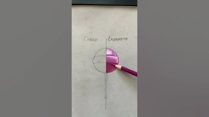 CHEAP VS EXPENSIVE ART SUPPLIES!? #shorts