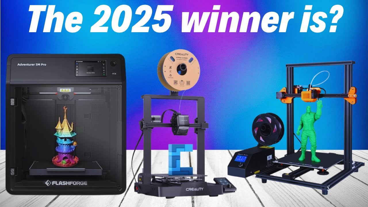 5 Best 3D Printers in 2025 - YouTube