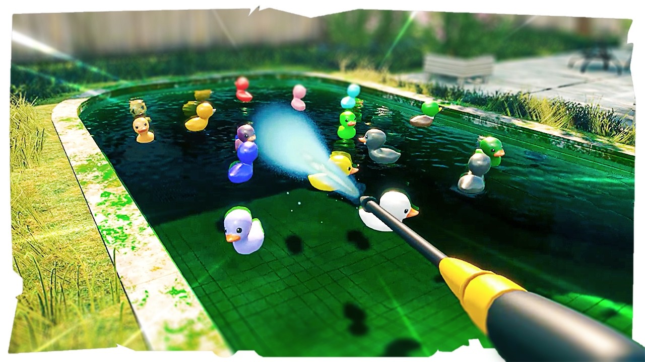 So They Made a Pool Cleaning Simulator