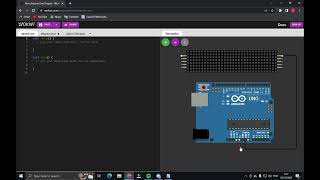 Cara Merakit Led Dot Matrix dengan Arduino Uno di Wokwi