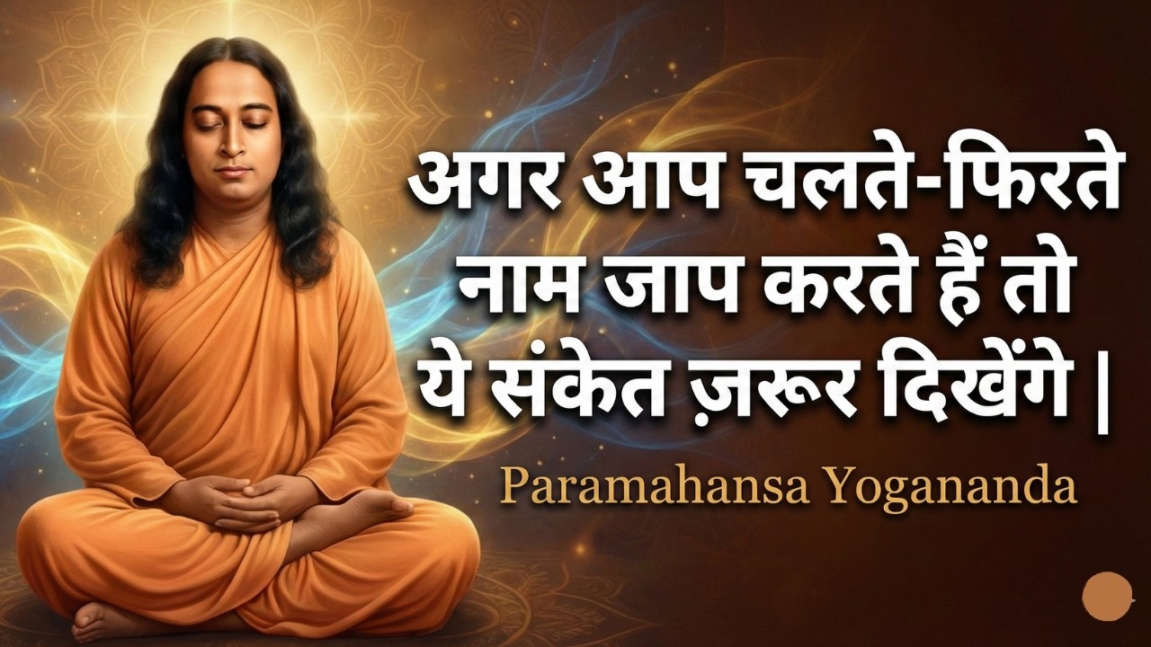 अगर आप चलते-फिरते नाम जाप करते हैं तो ये संकेत ज़रूर दिखेंगे | Paramahansa Yogananda