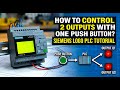 How to Control 2 Outputs with One Push Button? - Siemens LOGO PLC