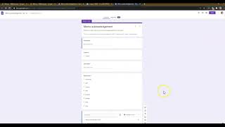 Creating a memo and adding to the memo acknowledge form