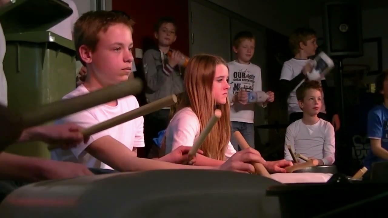 Benefietsconcert, basisschool Starrebos in Hilvarenbeek, 2012