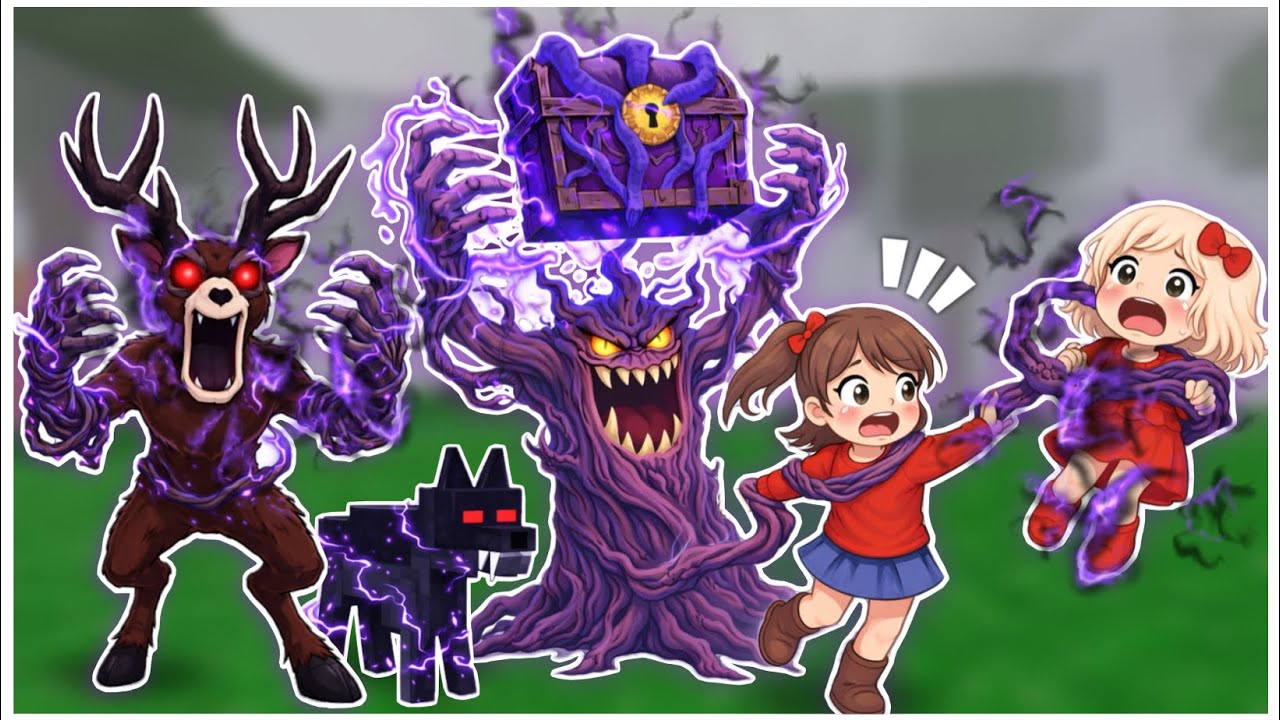 فتحنا الصندوق السري في ماب 99 ليلة بالغابة 🤫🔥 قناتنا الجديدة 🥹🩷 | لولي و جوجي | روبلوكس