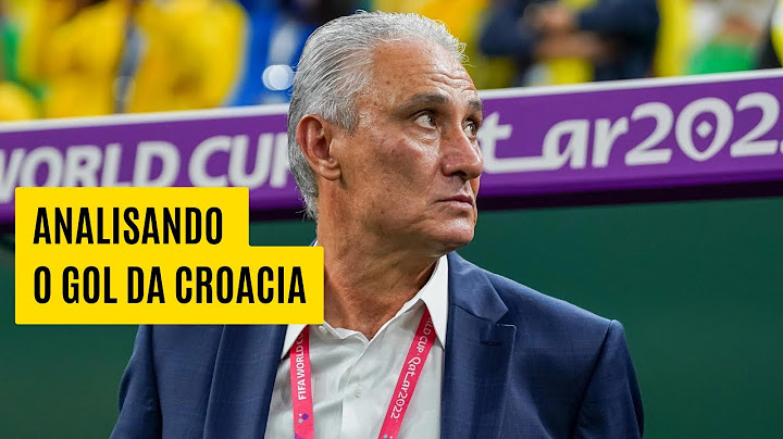 O Gol que o Brasil levou da Croácia na Eliminação da Copa do Mundo