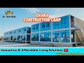 Flat Pack Container House｜Ghana Construction Camp.🏠#prefabhouse #flatpackcontainerhouse