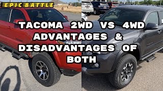 Tacoma 2WD vs 4WD|ADVANTAGES & DISADVANTAGES of both!