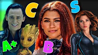 Top 111+ MCU Characters Ranked (Marvel Tier List) Part 2