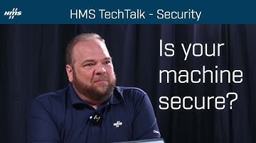 Remote access security for industrial machines | HMS TechTalks