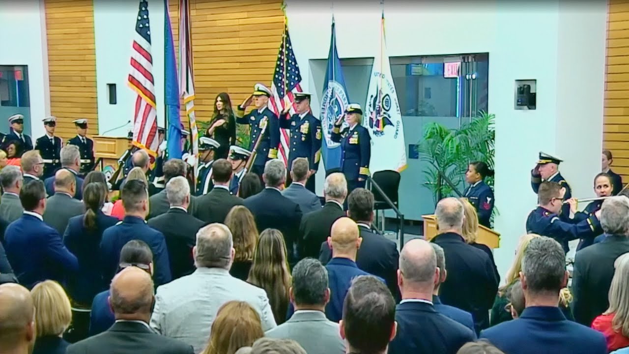 LIVE: NEW Commandant Takes Charge of the US Coast Guard Today