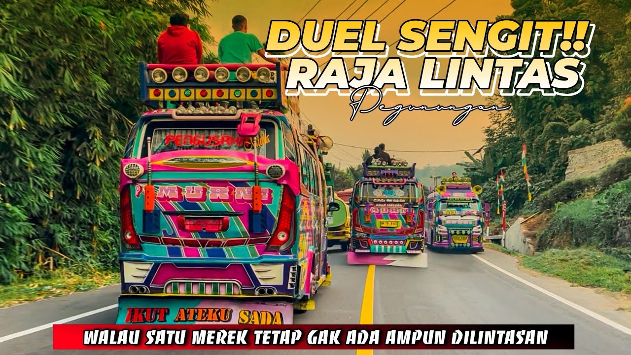 DUEL SENGIT RAJA LINTAS PEGUNUNGAN !! Walau satu merek tetap gak dikasih ampun dilintasan 