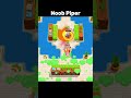 Noob Piper vs Pro Piper Brawl Stars brawlstars shorts