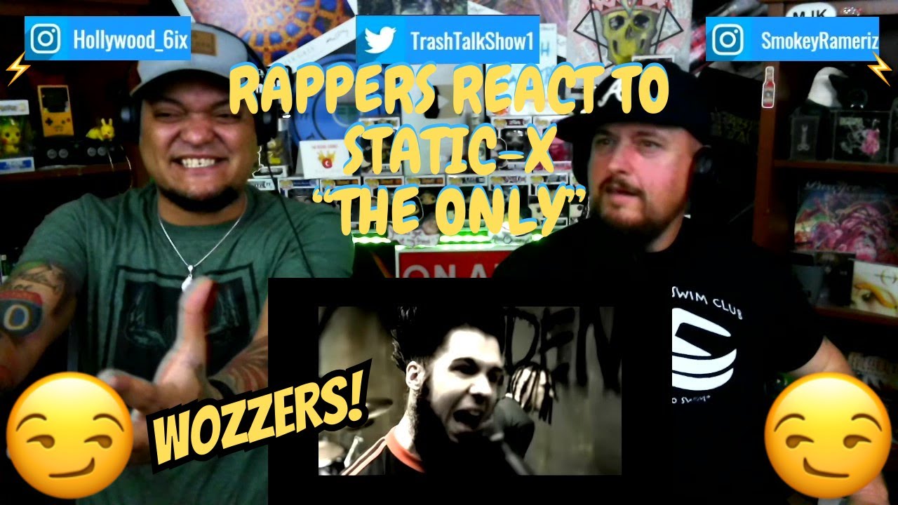Staik Rapper Rappers React To Static-X: The Only - YouTube