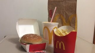 ASMR Big Mac Meal | French Fries| Eating and Drinking Sounds [No Talk]