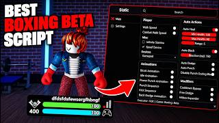 Static | BEST Boxing Beta Script (Auto Block, Auto Dodge & More!!)