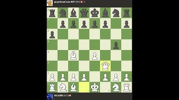 How I beat the Gingerbread Man bot with Scholar mate