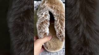 Review of Women's Comfy Faux Fur Scuff Slippers Micro Suede Memory Foam Slip on Fuzzy Slide House Sh