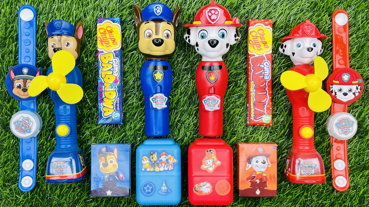 8Paw Patrol Treats Opening Funny Candy ASMR I Sweets & Toys Unboxing