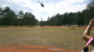 Helicopter egg drop - Easter 2017