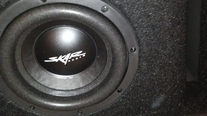 skar audio single 8 in a loaded enclosure review