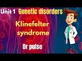 Klinefelter syndrome by Dr pulse #pathophysiology