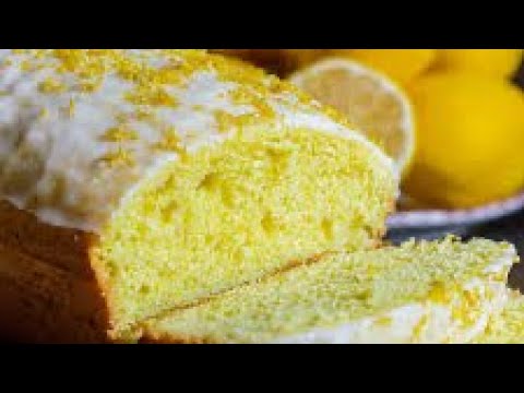 How to make lemon drizzle cake.