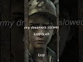 Army dreamer slowed  #clementine #thewalkingdead #thewalkingdeadthefinalseason