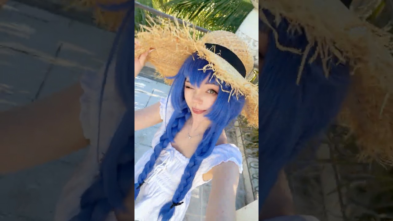 Can Roxy be this cute ? #animecosplay #mushokutensei