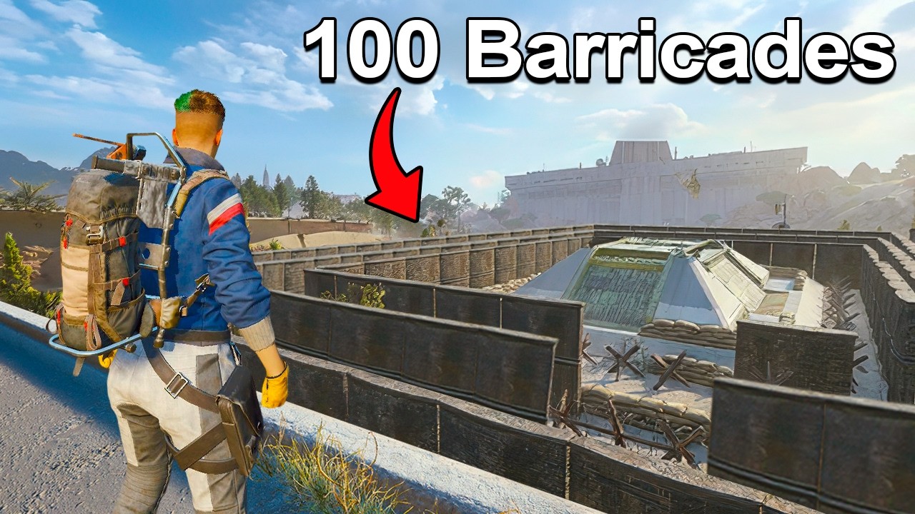 I Placed 100 Barricades Around Extract in ARC Raiders