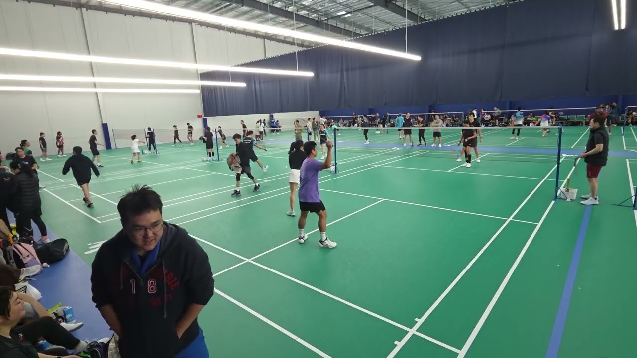 Chibi Titans vs WSBA Baddy Squad (XD2) - Badminton Veterans 2025 (Kilsyth)