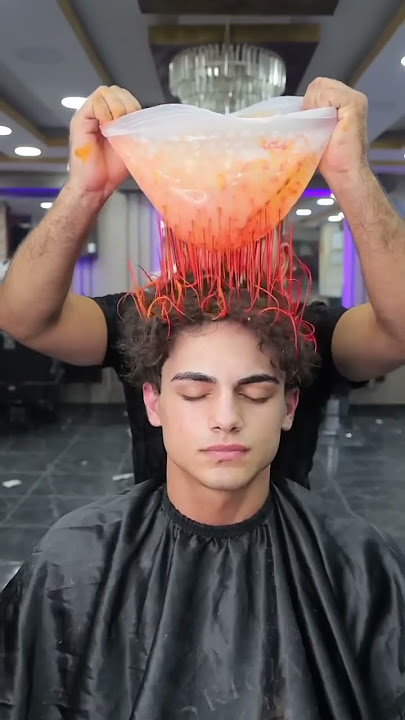 ll New Hair colour for boys ll Red hair colour ll