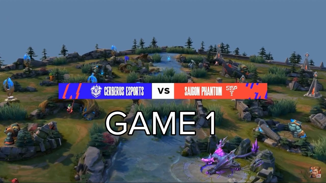 SAIGON PHANTOM vs CERBERUS ESPORTS | Vòng 5 | Game 1 - ĐTDV mùa Đông 2021 - ÉP MẠNH GIAO TRANH