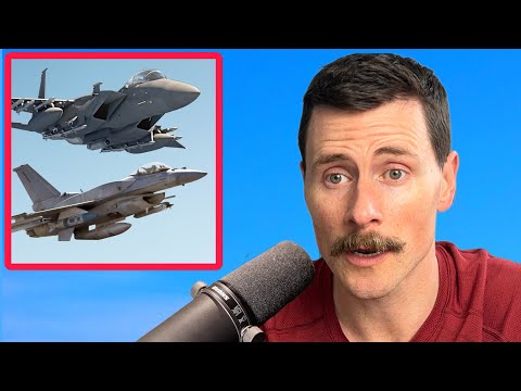 F-16's Just Unleashed on a Massive Bridge
