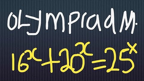 Olympiad Mathematics. Exponential equation. #maths #olympiadmaths #learn @vindalsacademy